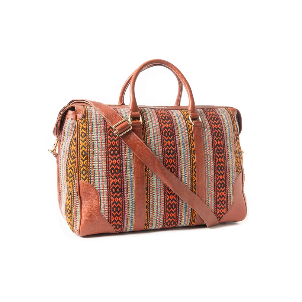Stallion Way Duffel In Brown sold by Myra Bag product image thumbnail 2