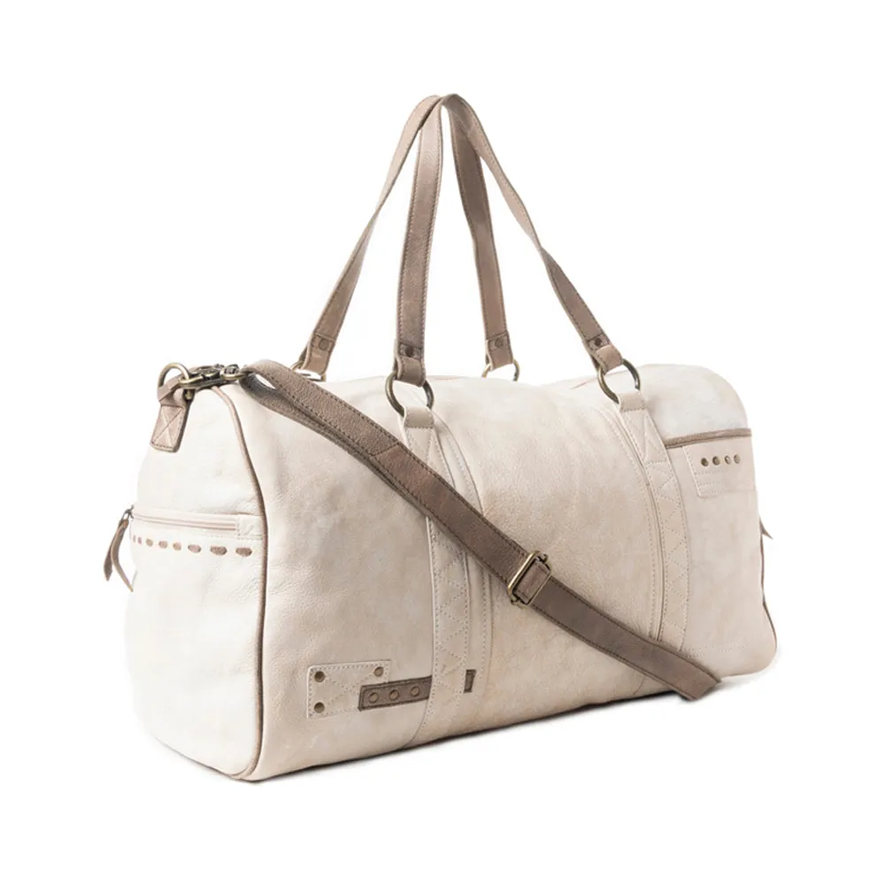 Kellington Ranch Duffel In Off White sold by Myra Bag product image thumbnail 2
