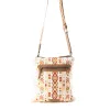 Beautiful Tapestry Crossbody Bag In Off White sold by Myra Bag