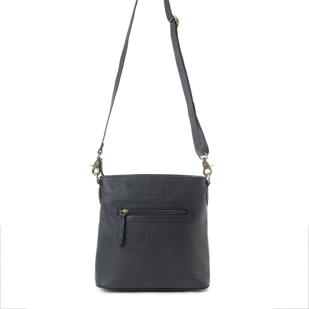 Glorious Rangelands Crossbody Bag In Black And White sold by Myra Bag product image thumbnail 4