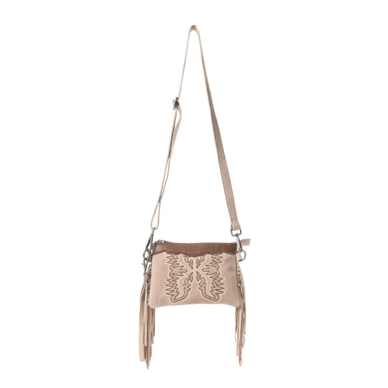 Desert Wing Crossbody Bag In Beige sold by Myra Bag