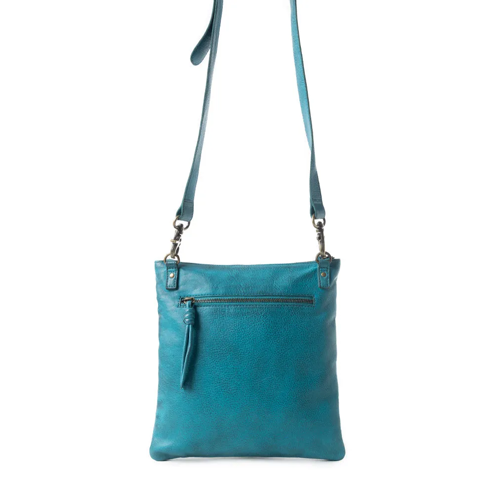 Teal Stone Mesa Crossbody Bag sold by Myra Bag product image thumbnail 4