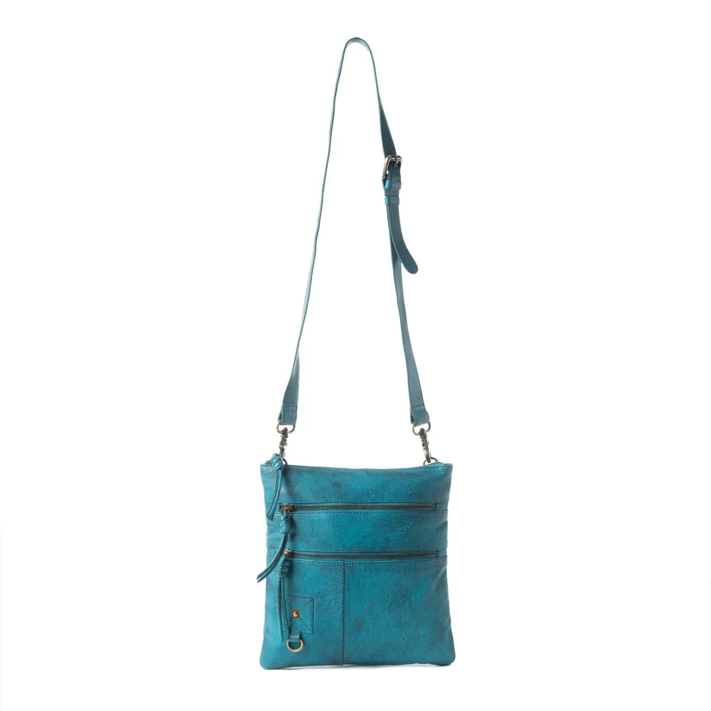 Teal Stone Mesa Crossbody Bag sold by Myra Bag product image thumbnail 2