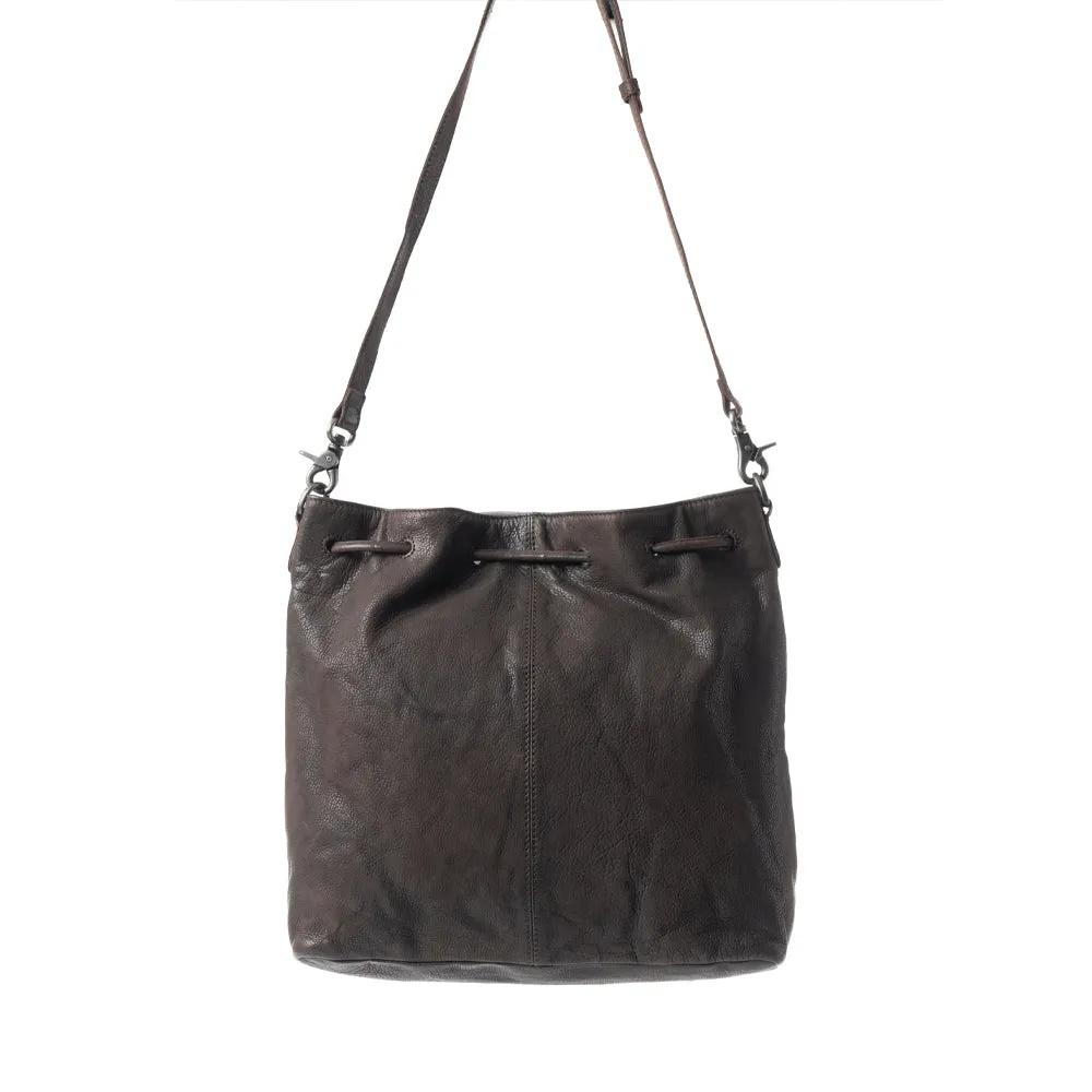 Mika Saddle Bucket Bag In Black sold by Myra Bag product image thumbnail 4