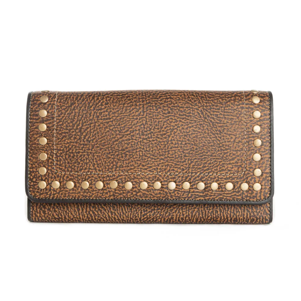 Danohue Peak Wallet in Crimson sold by Myra Bag product image thumbnail 3
