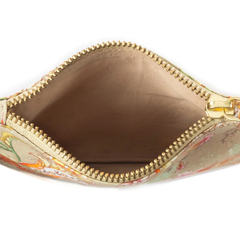 Serenity's Blooms Wallet In Beige sold by Myra Bag product image thumbnail 4