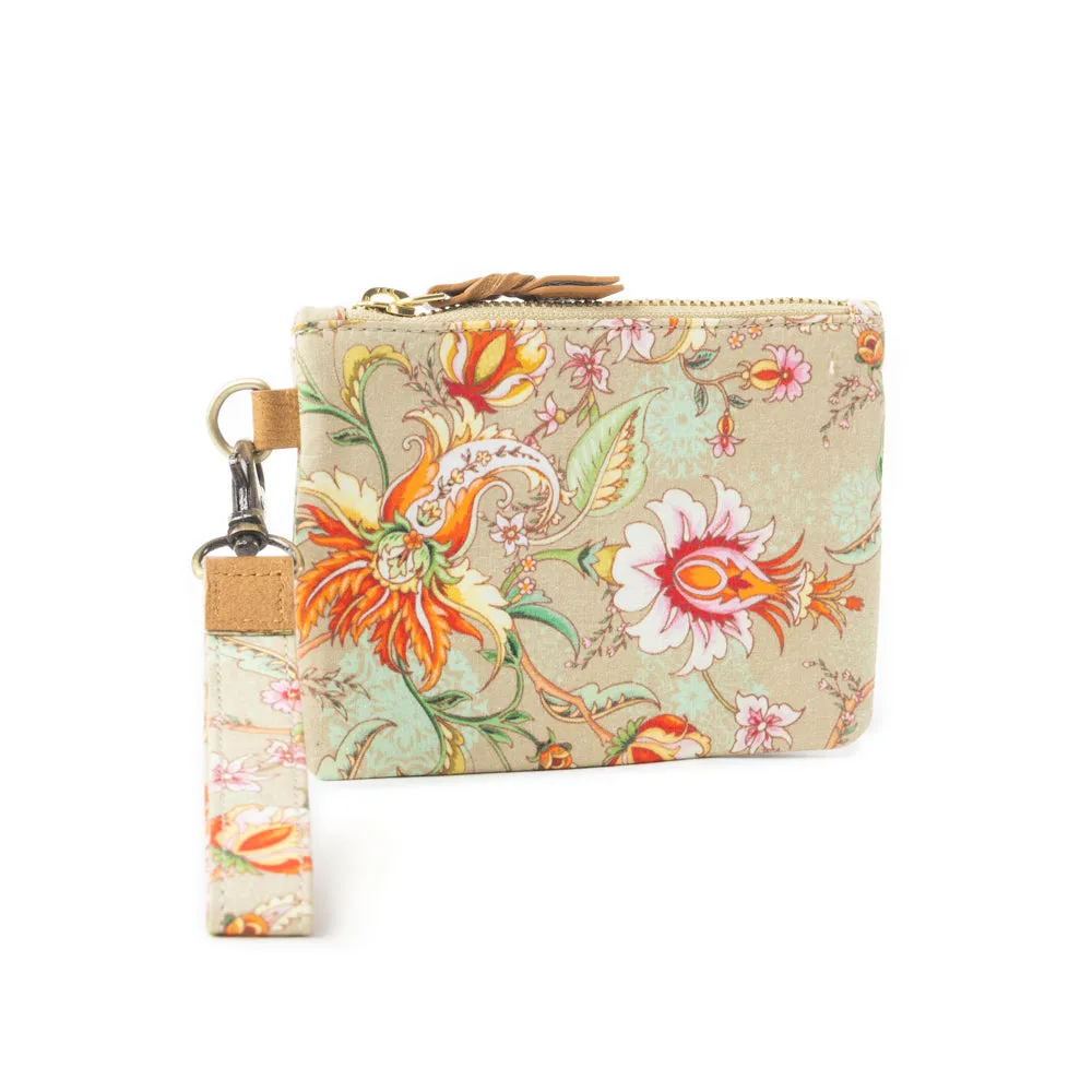 Serenity's Blooms Wallet In Beige sold by Myra Bag product image thumbnail 2