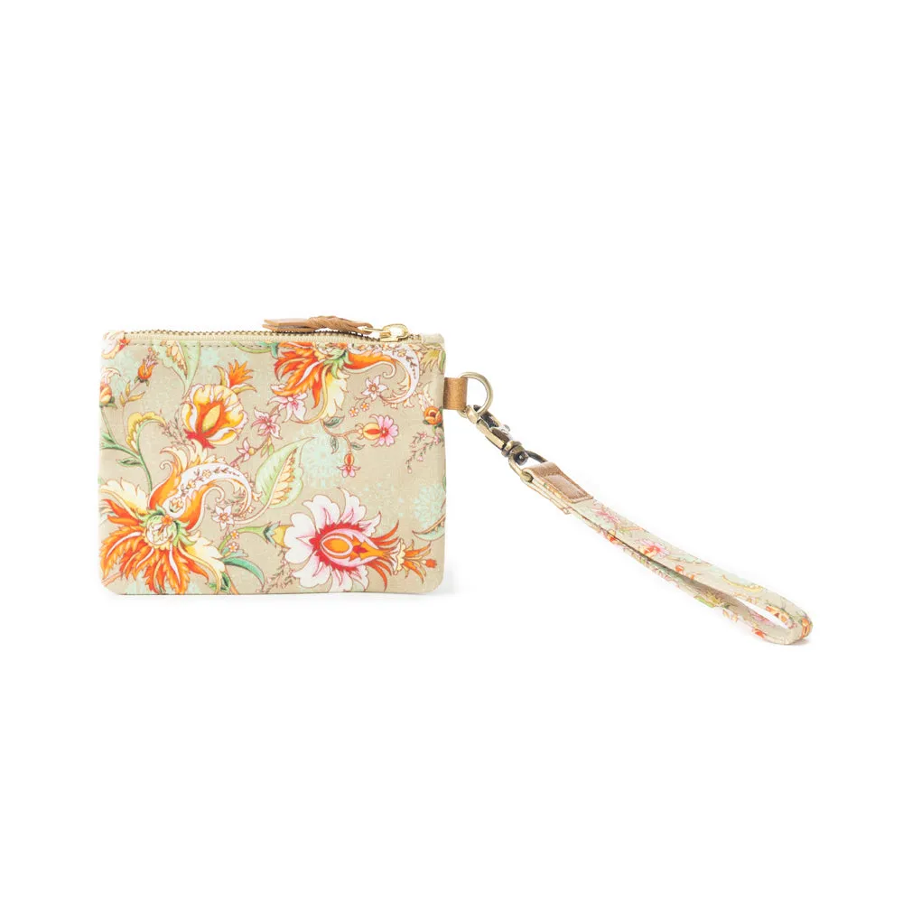 Serenity's Blooms Wallet In Beige sold by Myra Bag product image thumbnail 3