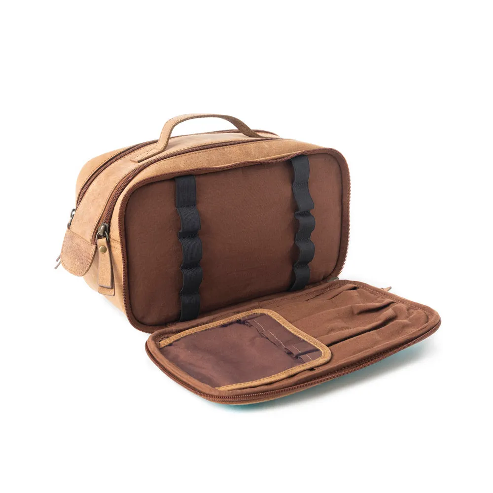 Martha High Trail Toiletries Bag In Blue sold by Myra Bag product image thumbnail 4