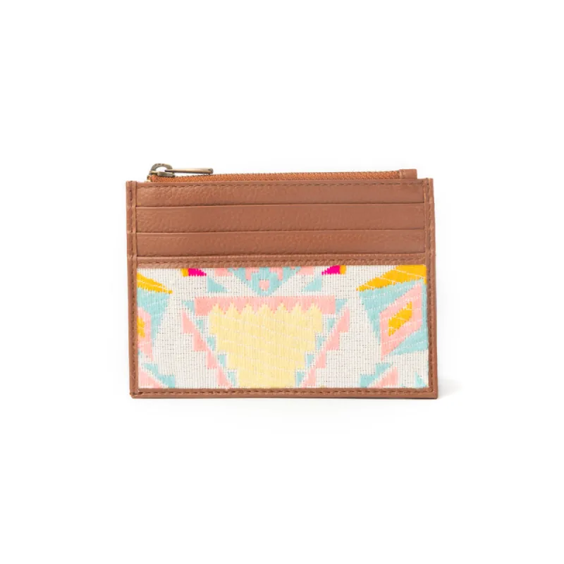 Pastel Desert Sunrise Credit Card Holder sold by Myra Bag