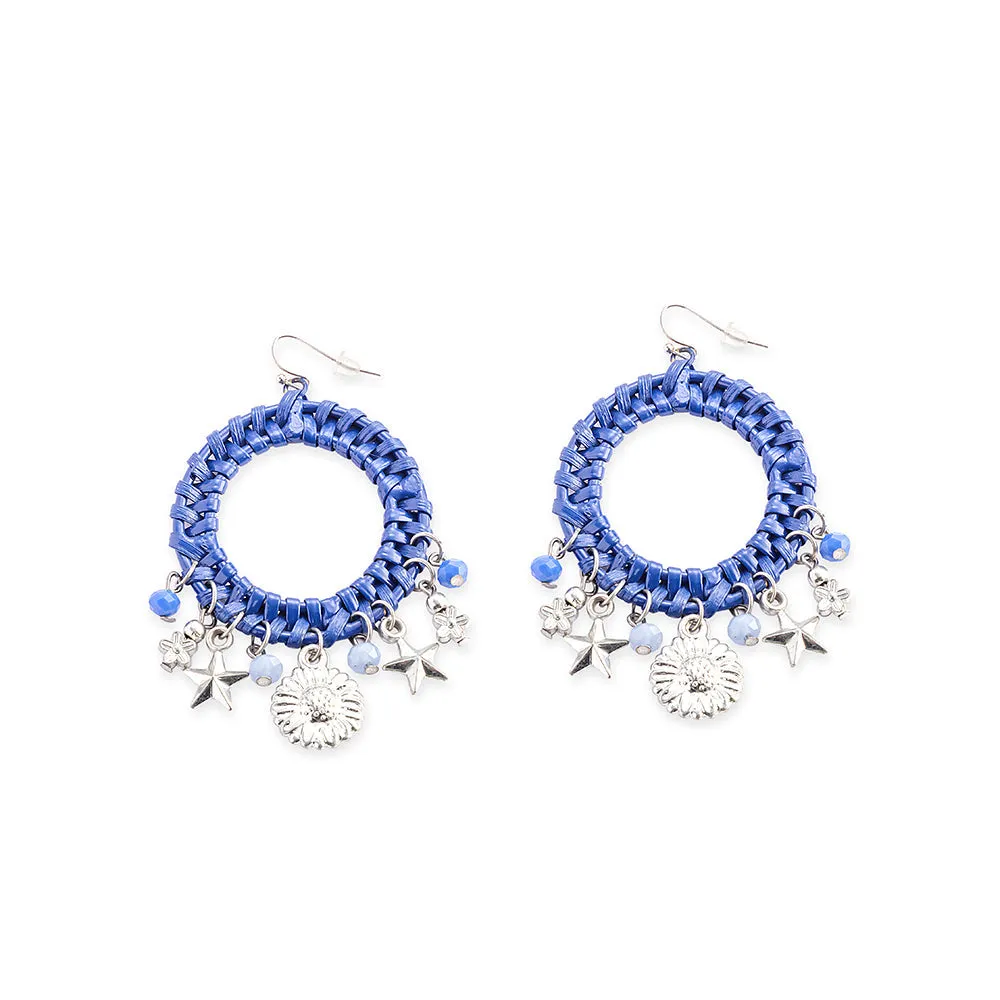 Round Sky Stream Earrings sold by Myra Bag