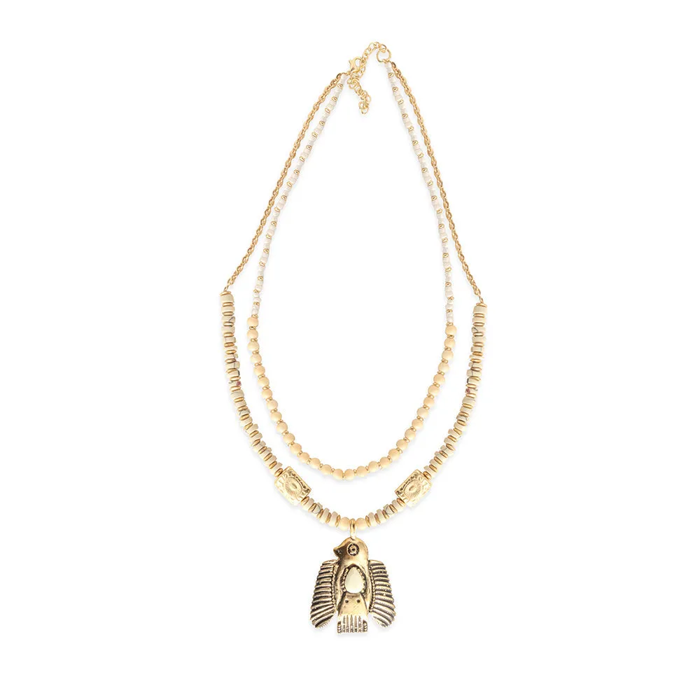 Mighty Skybird Pendant Necklace sold by Myra Bag product image thumbnail 2