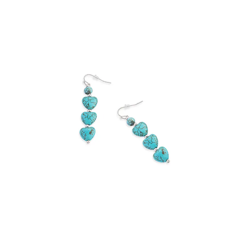 Flowing Hearts Earrings sold by Myra Bag