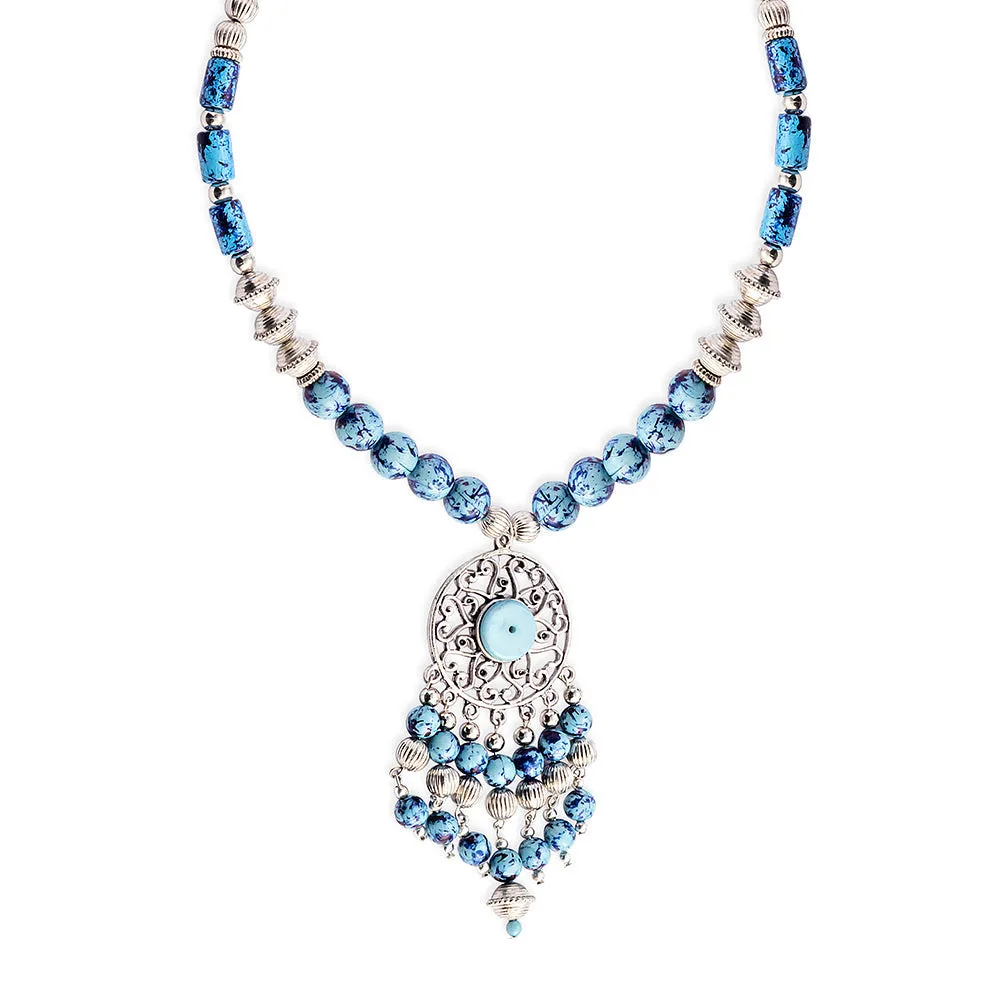 Luxi Concho Necklace sold by Myra Bag product image thumbnail 3