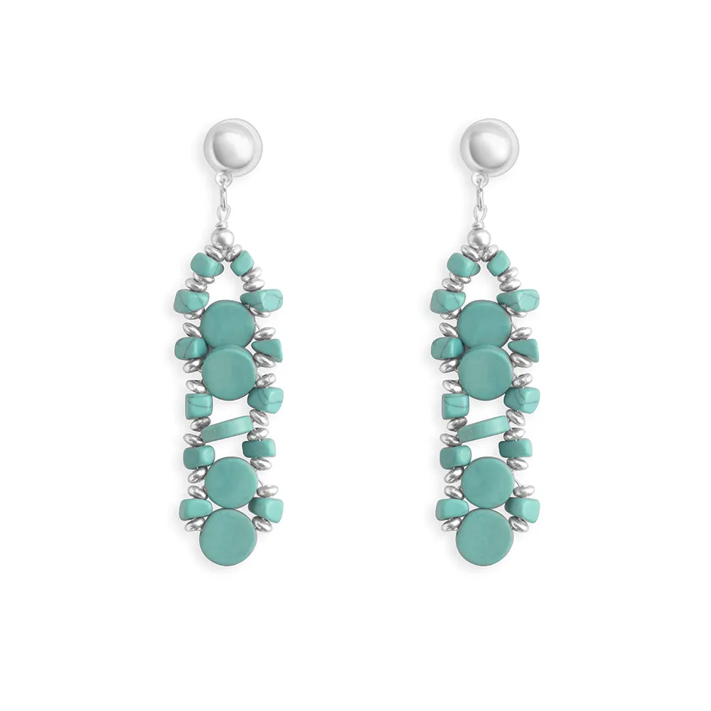 Seraphah Dimensional Earrings sold by Myra Bag product image thumbnail 3