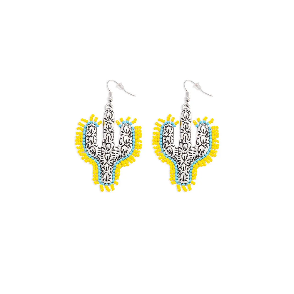 Radiant Saguaros Earrings sold by Myra Bag