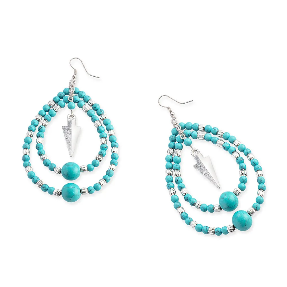 Heritage Arrow Earrings sold by Myra Bag