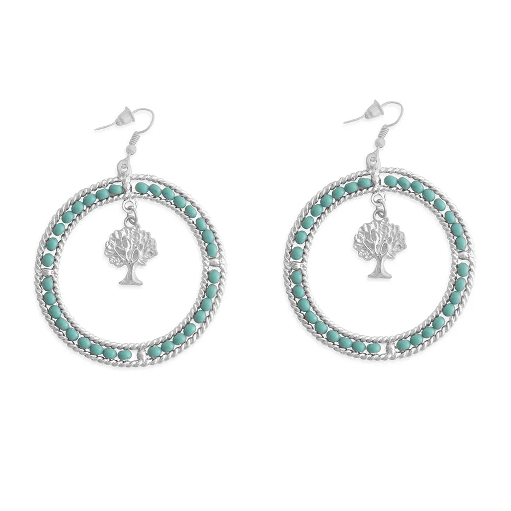 Raintree Encircled Earrings sold by Myra Bag product image thumbnail 2