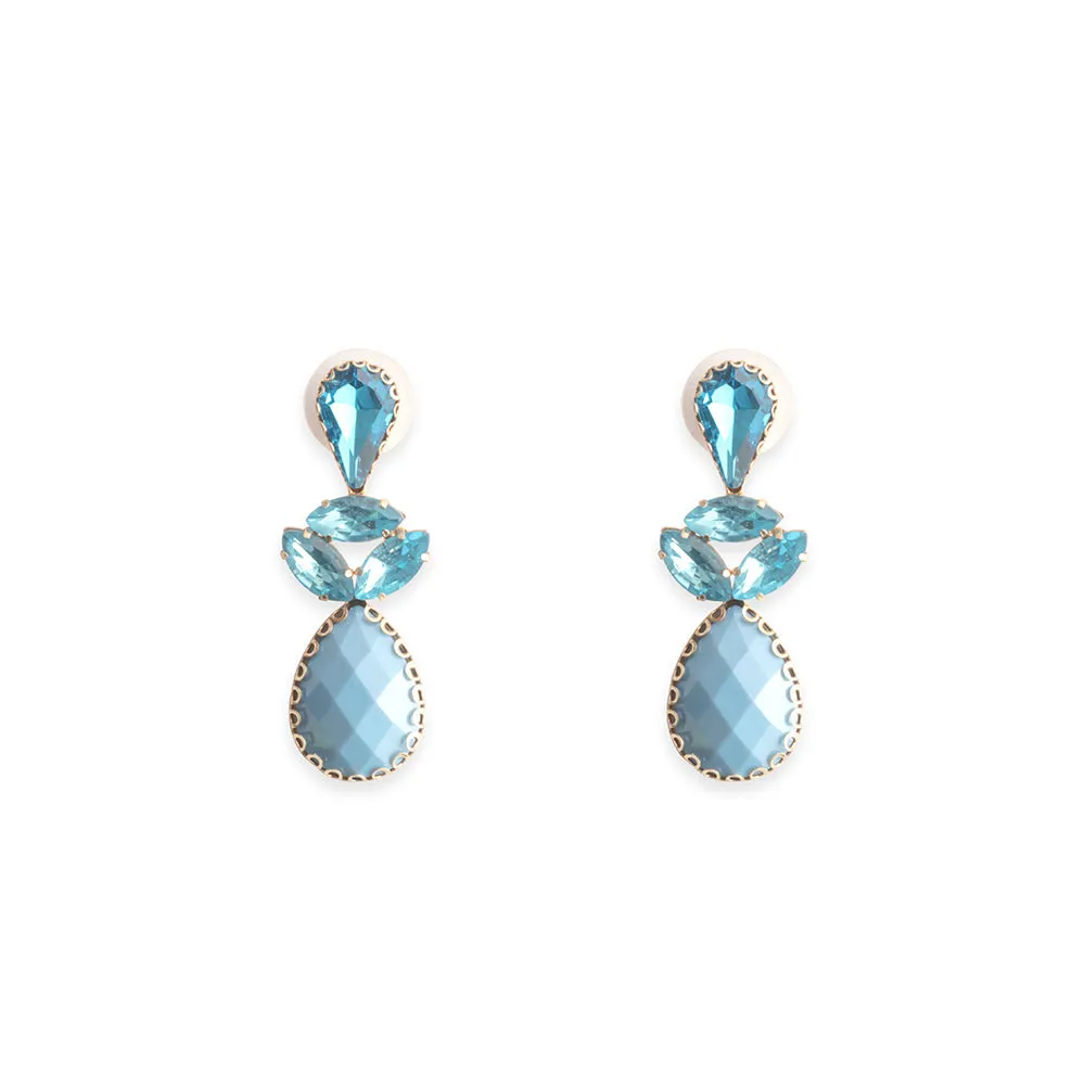 Bella in Blue Earrings sold by Myra Bag product image thumbnail 2