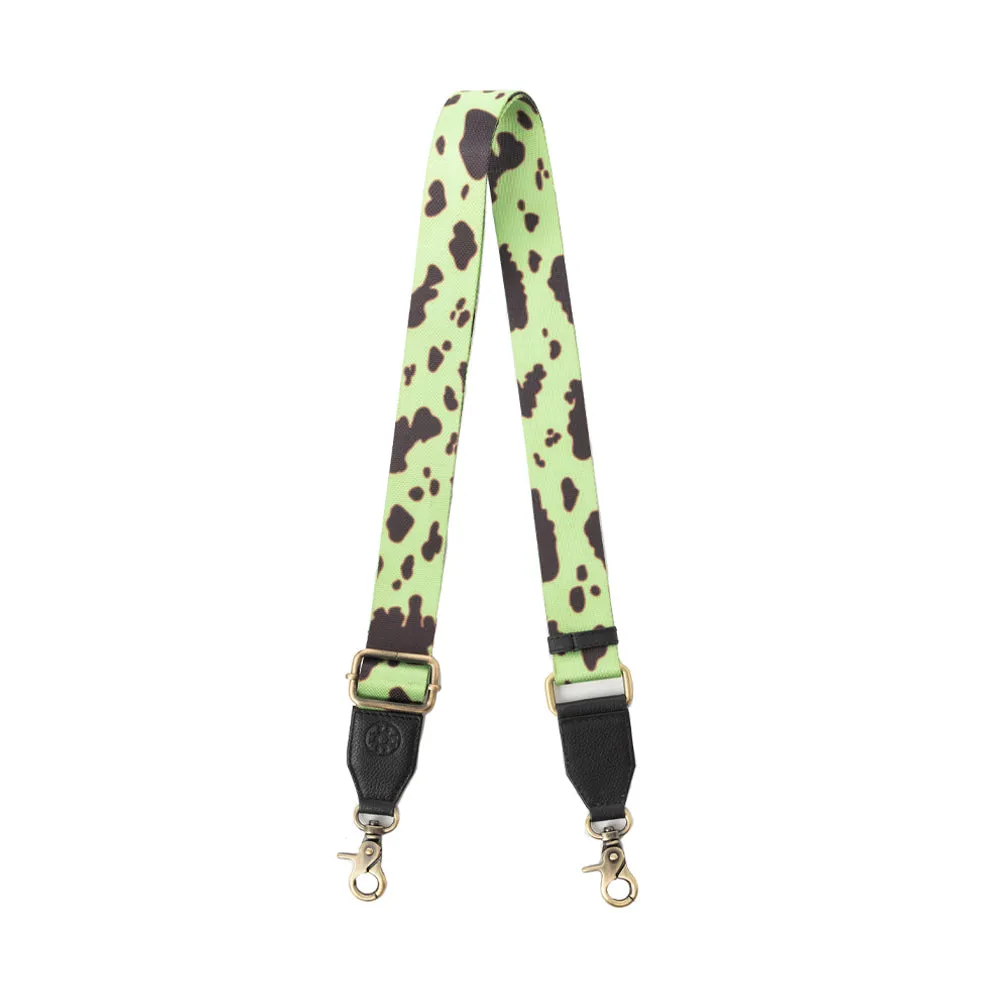 Prairie Sage Spotted Accessory Strap In Green sold by Myra Bag