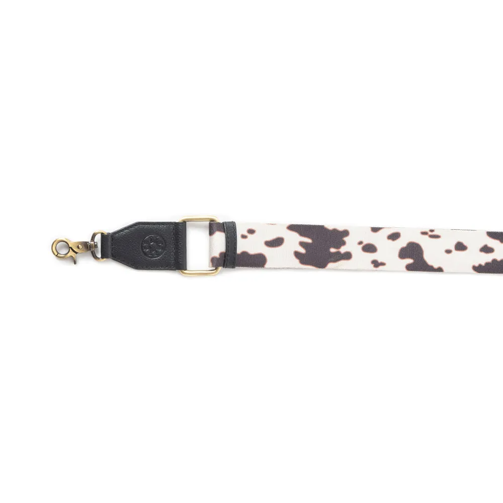 Prairie Sage Spotted Accessory Strap In Black and White sold by Myra Bag product image thumbnail 3