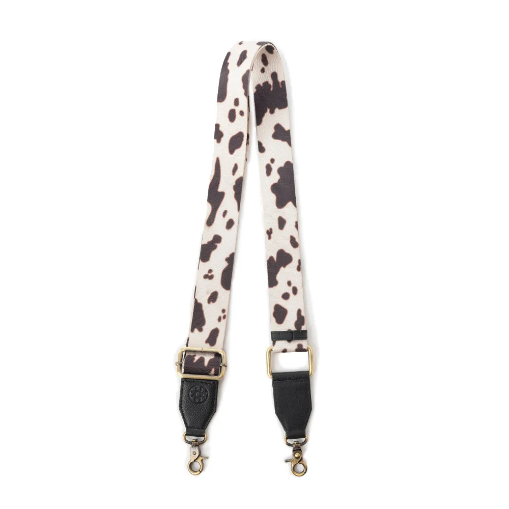Prairie Sage Spotted Accessory Strap In Black and White sold by Myra Bag product image thumbnail 4