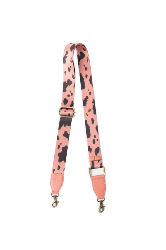 Prairie Sage Spotted Accessory Strap In Peach sold by Myra Bag