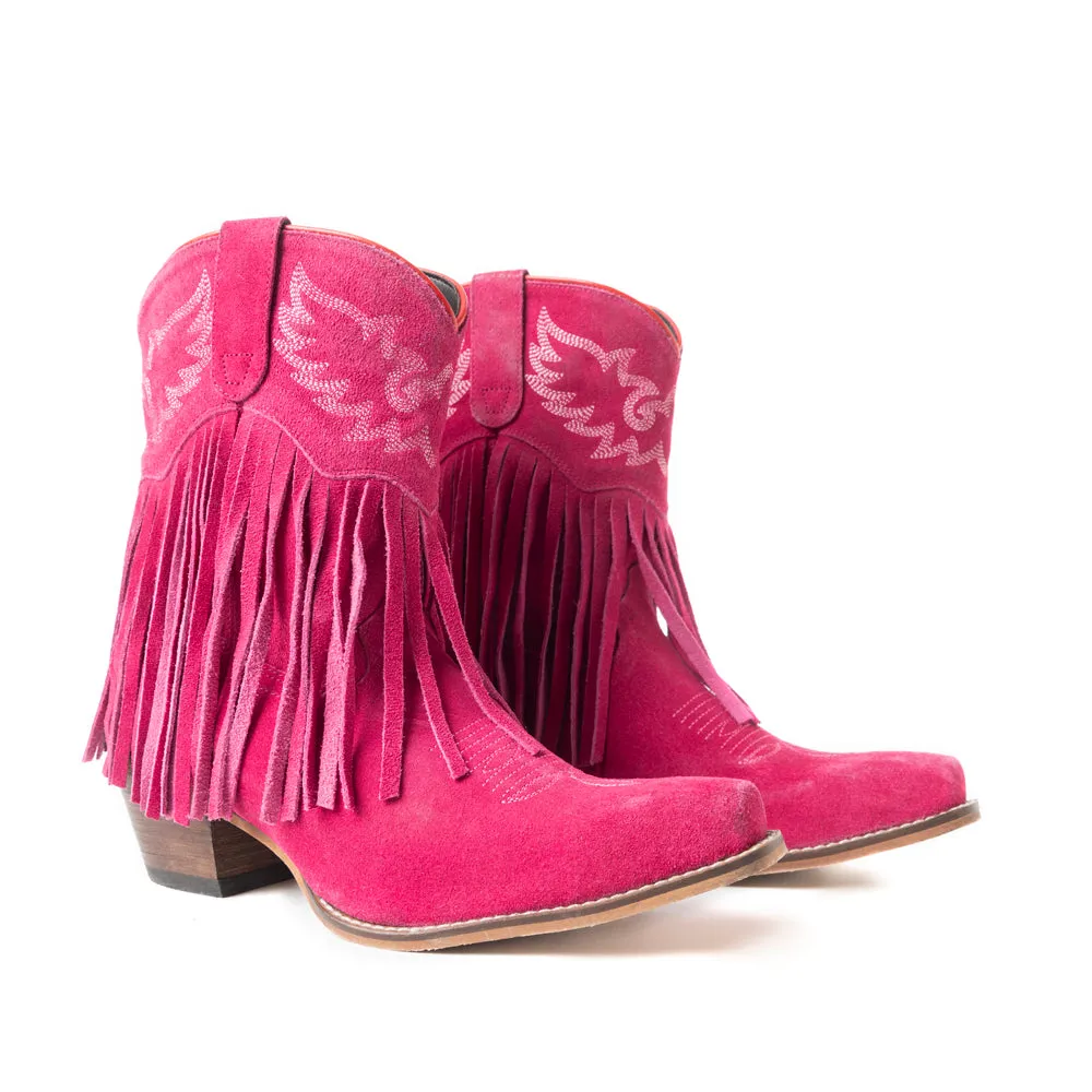 Rodeo Ride Booties In Pink sold by Myra Bag product image thumbnail 3