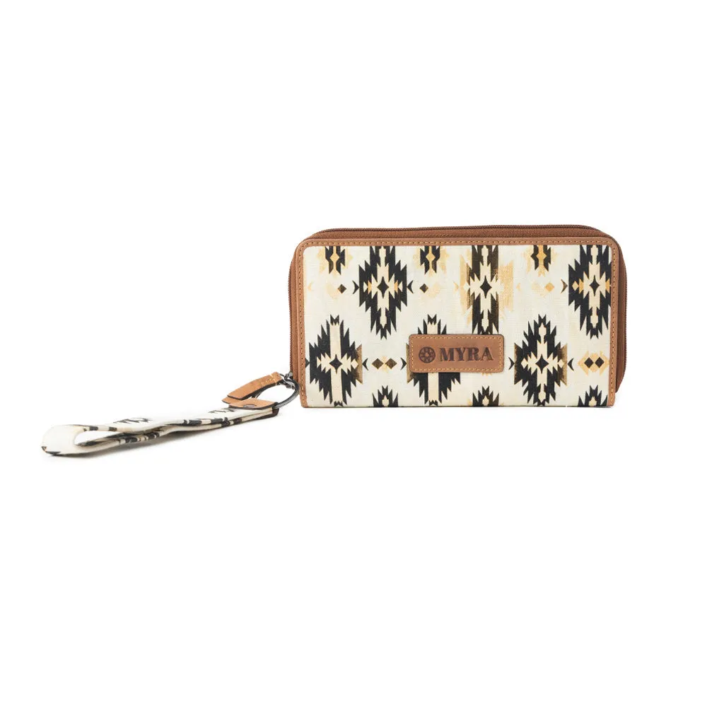 Desert Diamond Wallet In Off White sold by Myra Bag product image thumbnail 3