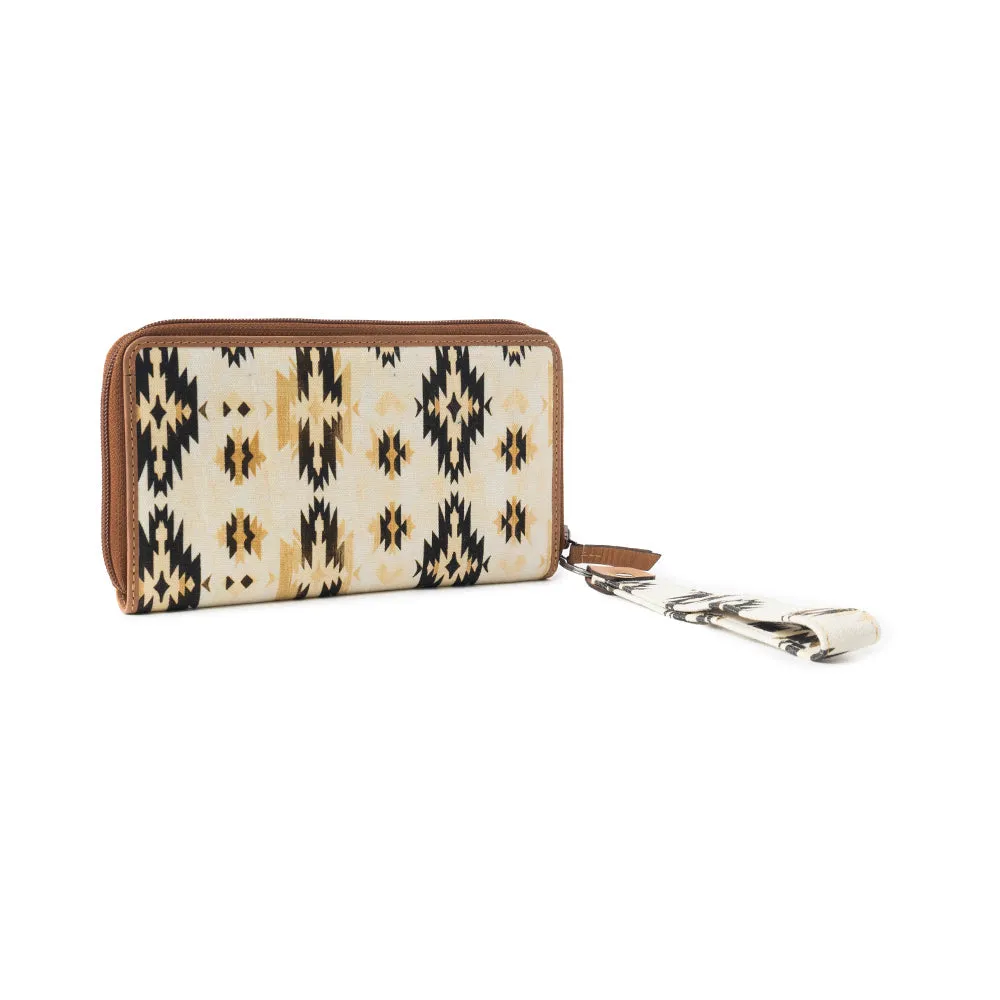 Desert Diamond Wallet In Off White sold by Myra Bag product image thumbnail 2