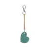 Pearls Hold My Heart Bag Charm In Green sold by Myra Bag