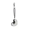 Pearls Hold My Heart Bag Charm In Black sold by Myra Bag