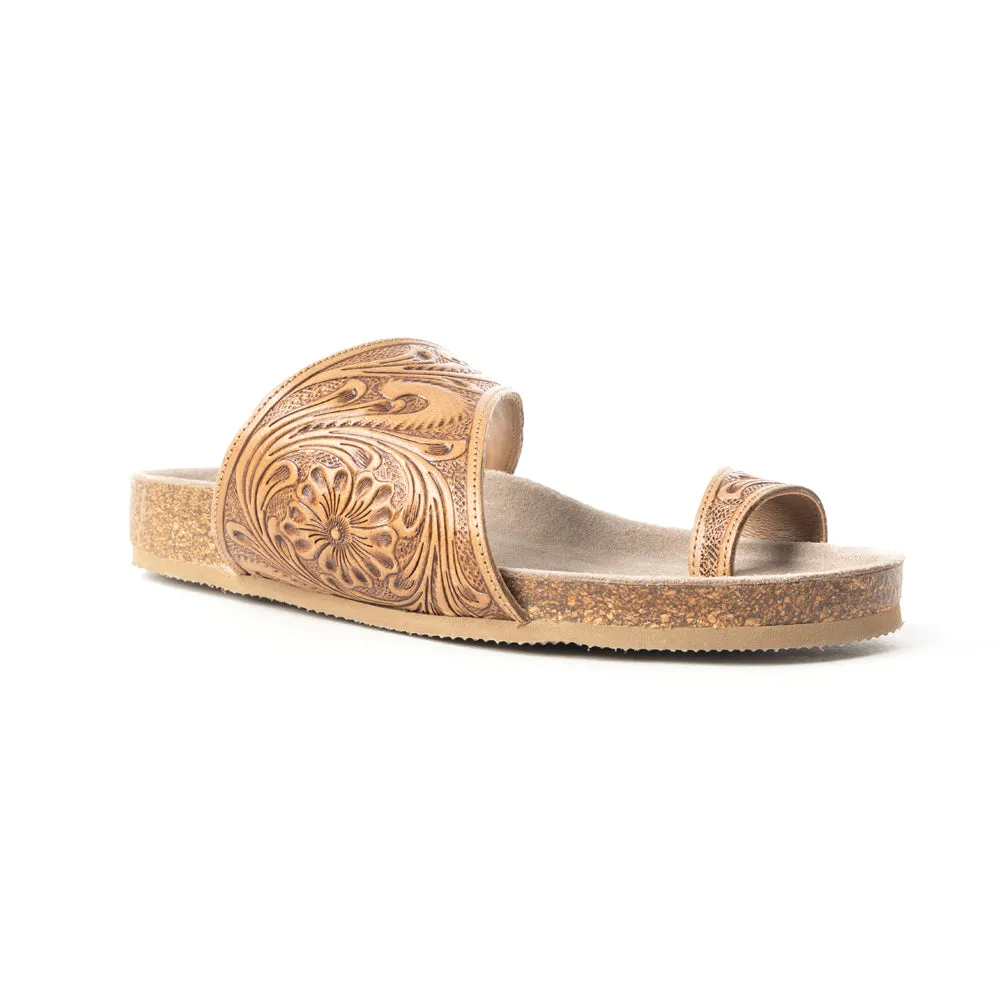 Eastward Winds Sandals In Beige sold by Myra Bag