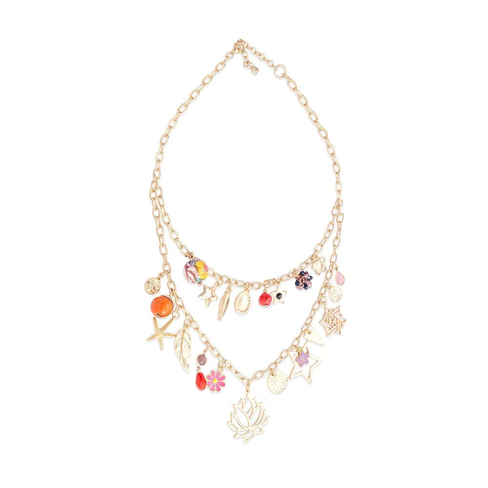 Ocean Charms Necklace sold by Myra Bag product image thumbnail 2