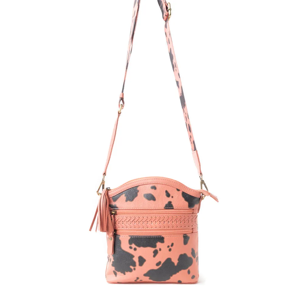 Prairie Sage Spotted Shoulder Bag In Peach sold by Myra Bag product image thumbnail 3