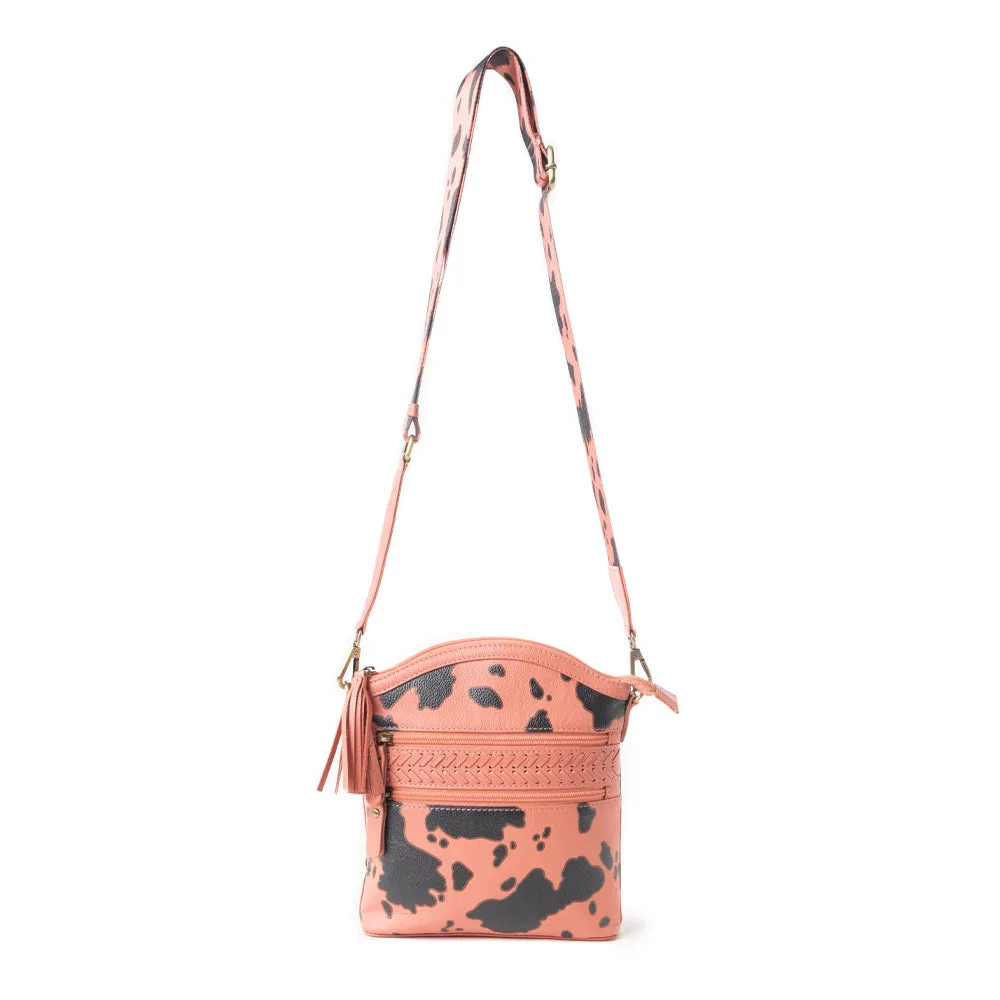 Prairie Sage Spotted Shoulder Bag In Peach sold by Myra Bag product image thumbnail 2