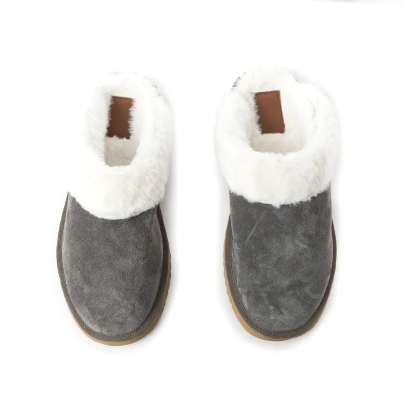 Montana Way House Scuffs In Gray and White sold by Myra Bag