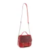Sapphire Scroll Shoulder Bag In Red sold by Myra Bag