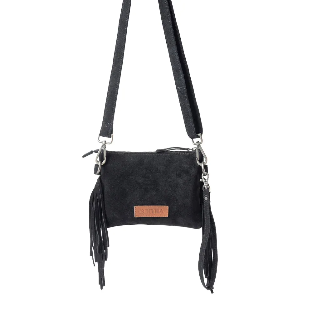 Desert Wing Crossbody Bag In Black sold by Myra Bag product image thumbnail 3