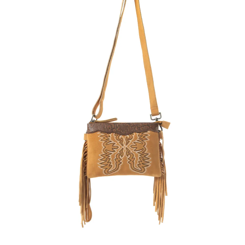 Desert Wing Crossbody Bag In Brown sold by Myra Bag