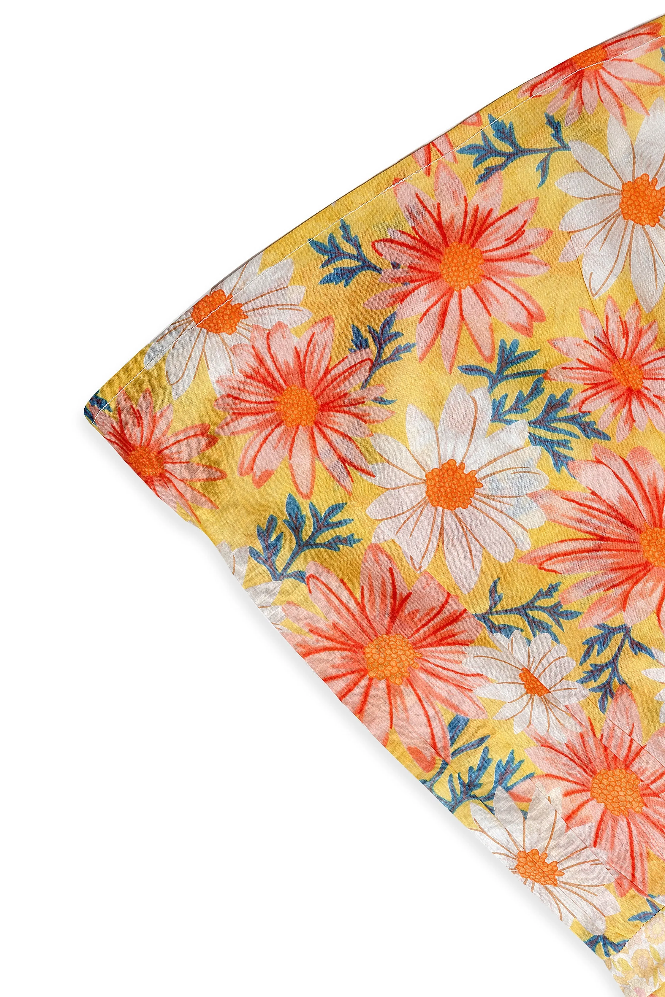 Adelaide Blossom Dress In Orange sold by Myra Bag product image thumbnail 3