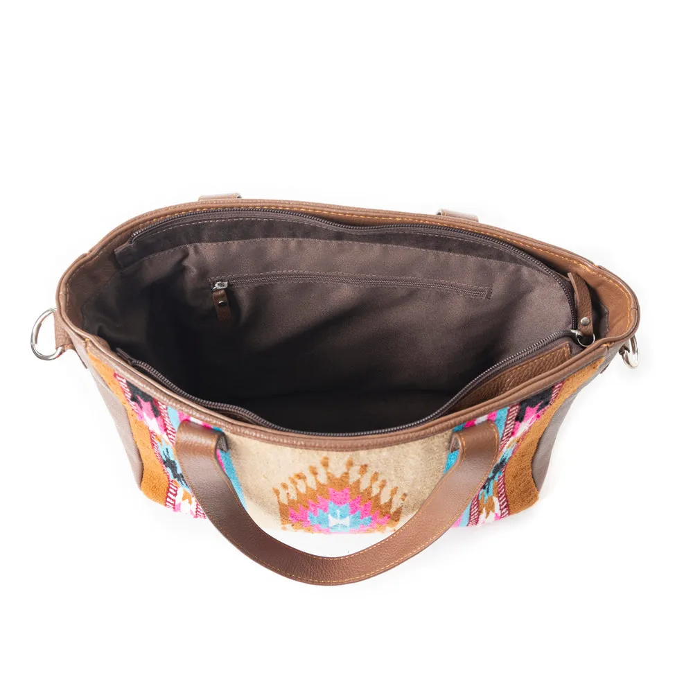 Pueblo Visions Concealed Carry Bag In Brown sold by Myra Bag product image thumbnail 5