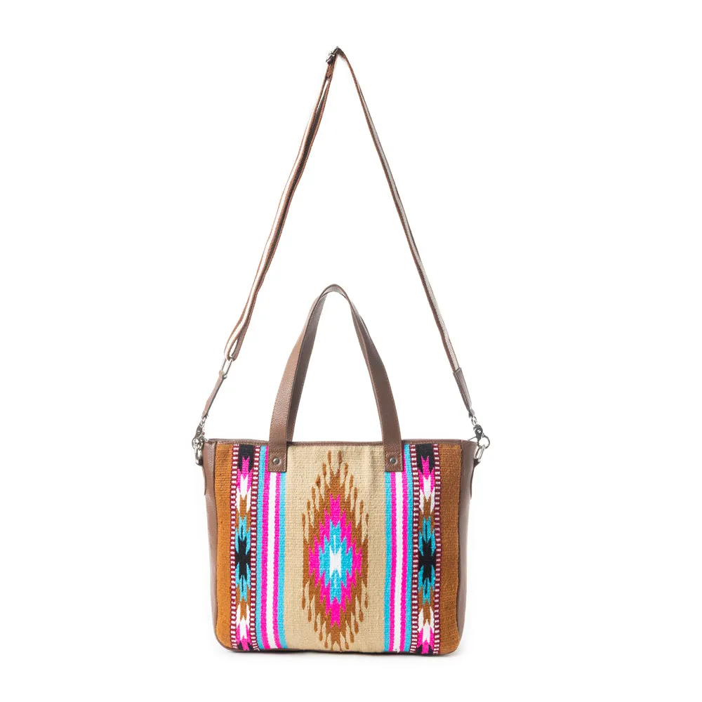 Pueblo Visions Concealed Carry Bag In Brown sold by Myra Bag product image thumbnail 2