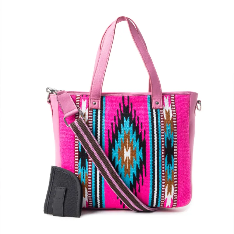 Pueblo Visions Concealed Carry Bag In Pink sold by Myra Bag