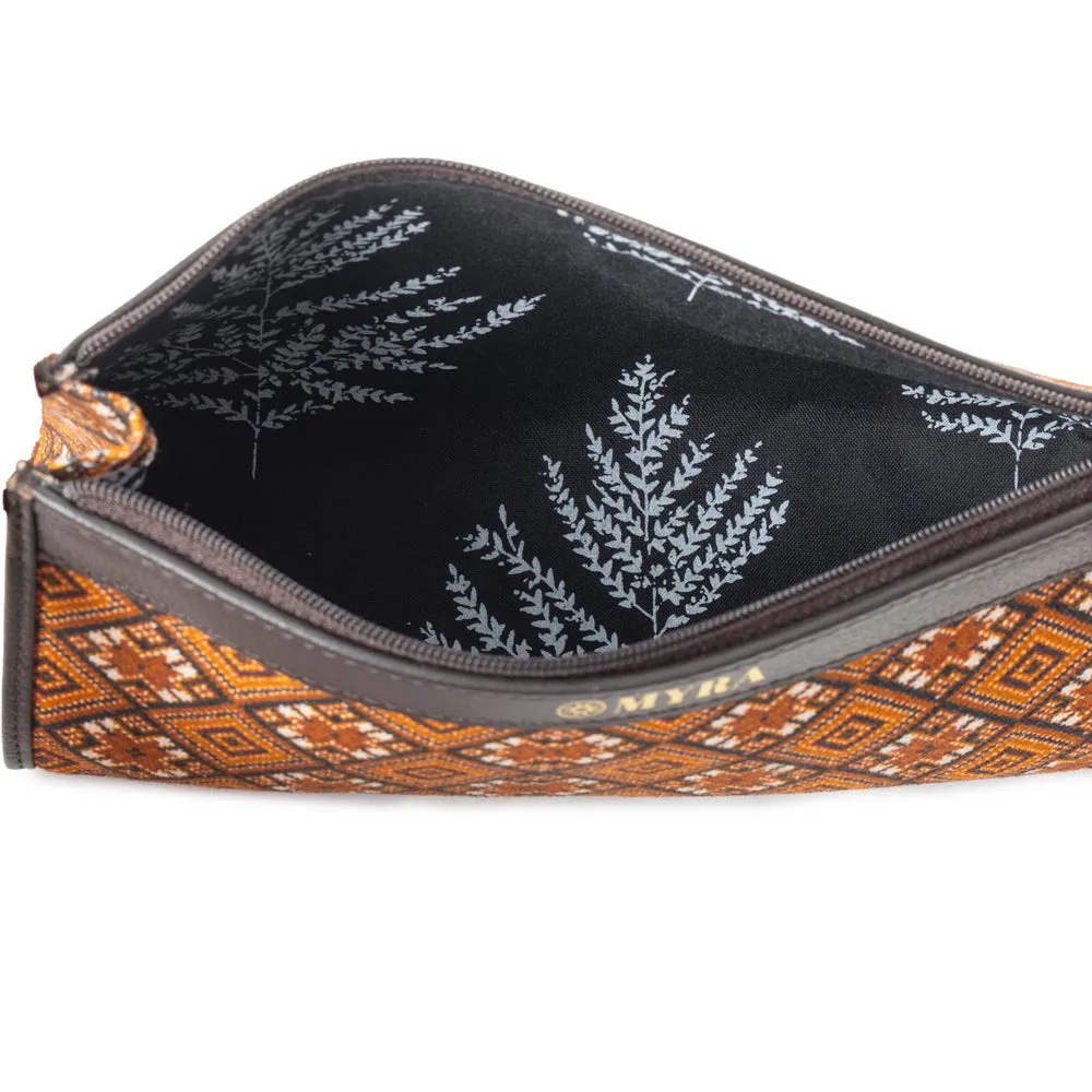 Buena Mia Multi-Pouch Bag In Dark brown sold by Myra Bag product image thumbnail 4