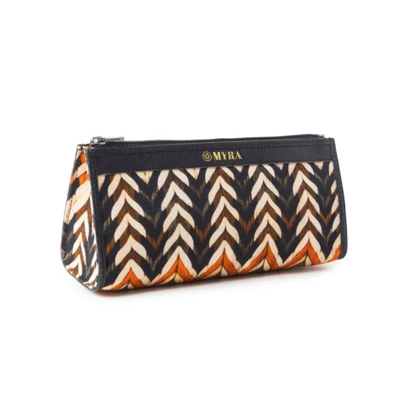 Buena Mia Multi-Pouch Bag In Black & Ivory sold by Myra Bag
