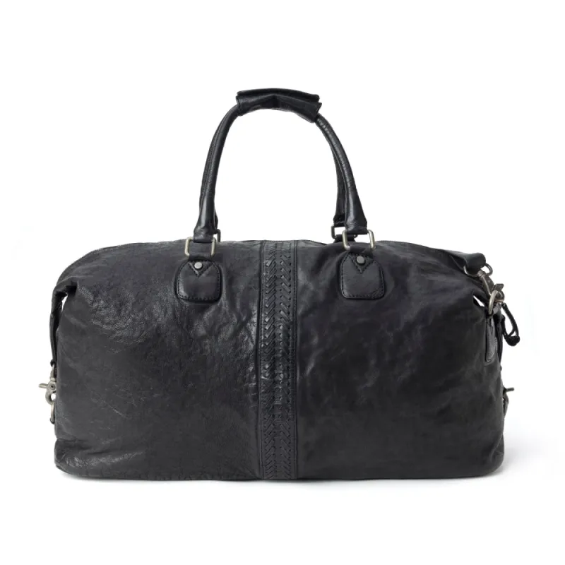 Prairie Wrangler Duffel In Black sold by Myra Bag