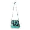 Ranch Holstein Heritage Bucket Bag In Turquoise sold by Myra Bag
