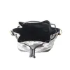 Ranch Holstein Heritage Bucket Bag In Black & White sold by Myra Bag