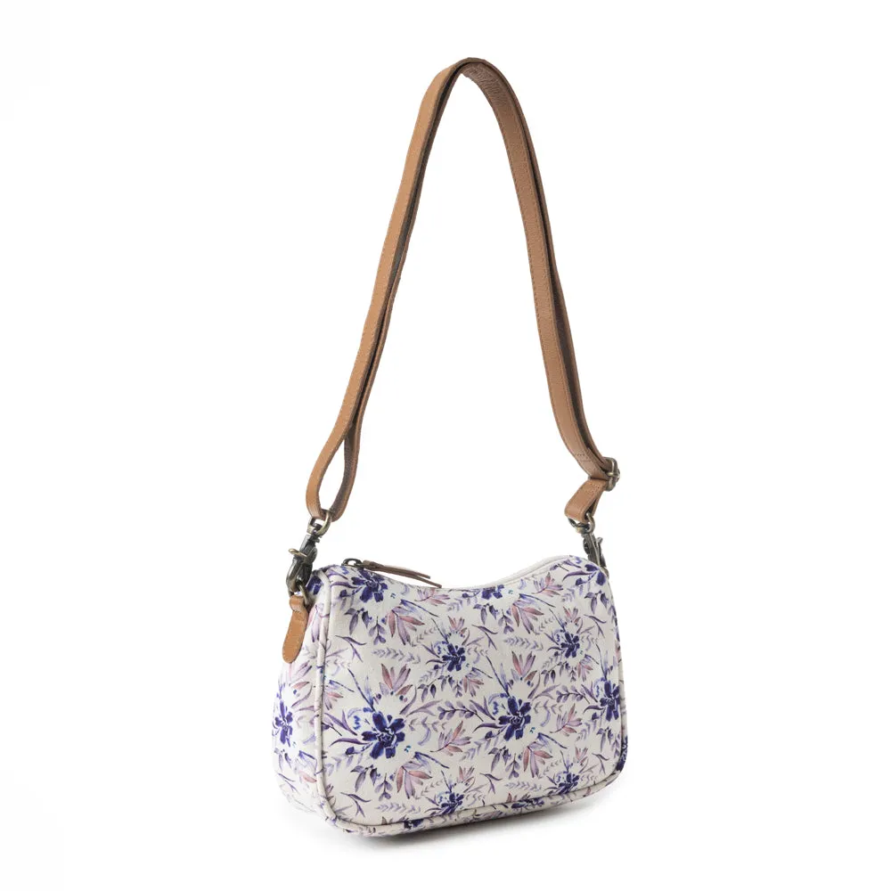 Cottage Rose Crossbody Bag In Purple sold by Myra Bag product image thumbnail 2